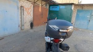 Maxsym TL 500 TOP CASE или как поставить кофр!