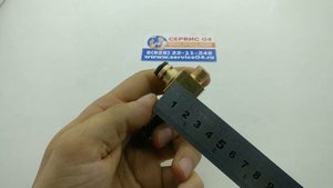 Кран подпитки Vaillant с черной ручкой (аналог) Шаровый, разборный.