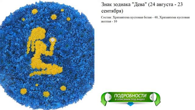 Знак зодиака "Дева" (24 августа - 23 сентября) смотреть онлайн