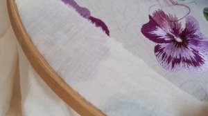 Вышивка гладью для начинающих. Stitch embroidery for beginners.