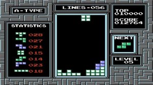 Tetris - A-Type (116 lines) (NES)