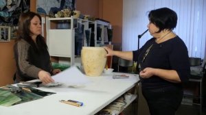 Декор сада. Выпуск 2. Декор горшка для цветов витражным стеклом.