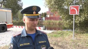 Пожарные водоемы переоборудуют. Огнеборцы провели тесты в Маришкино