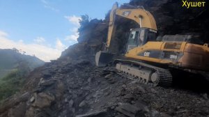 РАСШИРЕНИЕ ДОРОГ В СТОРОНУ ХУШЕТ #дагестан #горы #кавказ #зима #отдых #природа #туризм #турция #тур