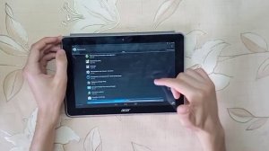 Как убрать/отключить Демо video на планшете Acer
