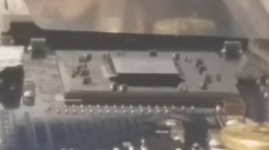 Samsung r425 замена северного моста и видиочипа. Работа на ИК650 про. Часть 2