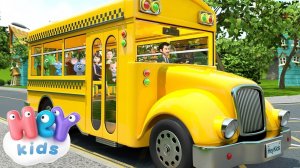 Las Ruedas del Autobús  Canciones infantiles en Español - HeyKids