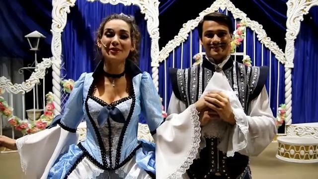 Новогоднее поздравление от Виталины Скоковой и Руслана Барышова смотреть онлайн