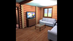 дом 8х9 из сруба с мансардой