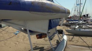 Парусный разборный тримаран Кулик 18