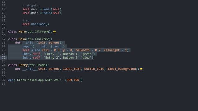Converting a complex tkinter app to use customtkinter