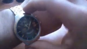 Регулировка браслета на часах ORIENT