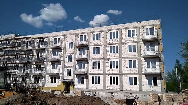 ЖК "Лайм". Жилой дом в п. Новинки, который строится.