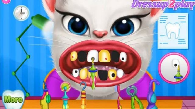 Летсплей №1-Миньен бреем бороду-Анжела лечим зубы смотреть онлайн