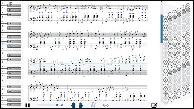 Как играть на аккордеоне У Чёрного моря | How to play on accordion | SMT Pro смотреть онлайн