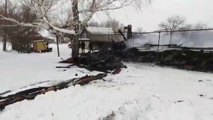 Смертельный пожар в Наровчате Пензенская область 18.01.2019