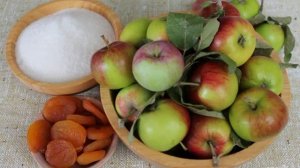 Варенье из яблок с курагой. Условиях рецепт с фото