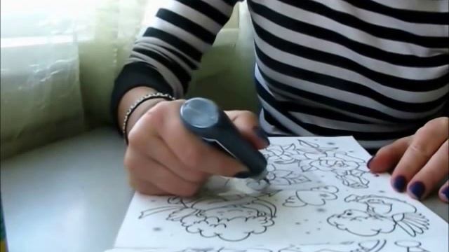 Набор витражных красок 8 красок, 2 контура Amos смотреть онлайн