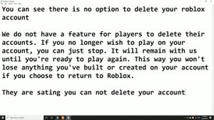 How to Delete Roblox Account With Email