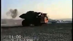 Уникальный БелАЗ-75501 на редчайшей съемке в эксплуатации на угольном разрезе