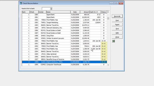 Adagio Payables - Check Reconciliation смотреть онлайн
