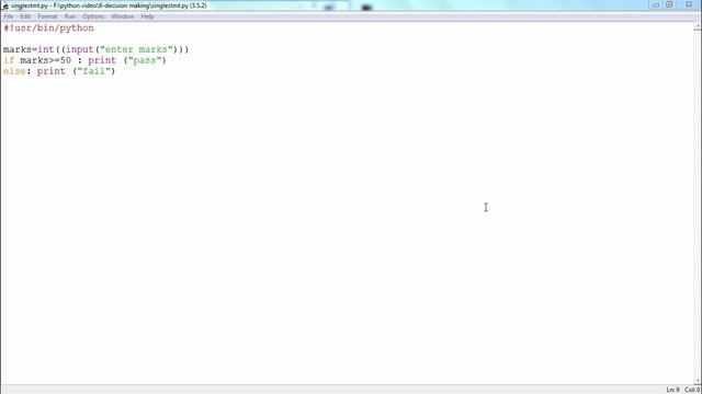 Python - Single Statement Suites смотреть онлайн