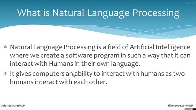 What is Natural Language Processing | NLP Project using Python | Artificial Intelligence 2020