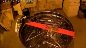 Медогонка электроприводом 12В.4-х рамочная поворотные кассеты.Установка электропривода на Медогонку
