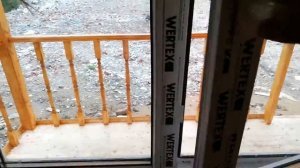 Бытовка 6х3м с верандой 4х2м со сборкой на участке
