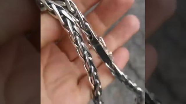 Серебряная мужская, цепь плетения, "Колос",150 гр