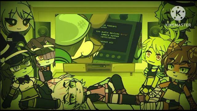 Реакция персонажей FNIA на Все серии Jacksepticeye в мире ФНАФа.