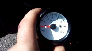 Установка "КИТАЙСКОГО" тахометра на WV GOLF 2, JETTA, PASSAT B3.