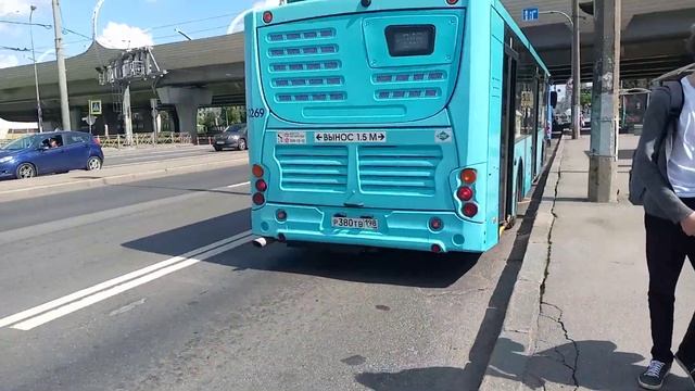 Автобус 246 маршрут 5270.G4 10269 Железнодорожная станция Ленинский Проспект смотреть онлайн