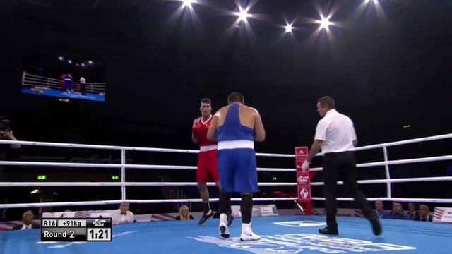 AIBA Hamburg 2017 Максим Бабанин - Гвидо Вьянелло (Италия) +91кг 1⁄8 final смотреть онлайн