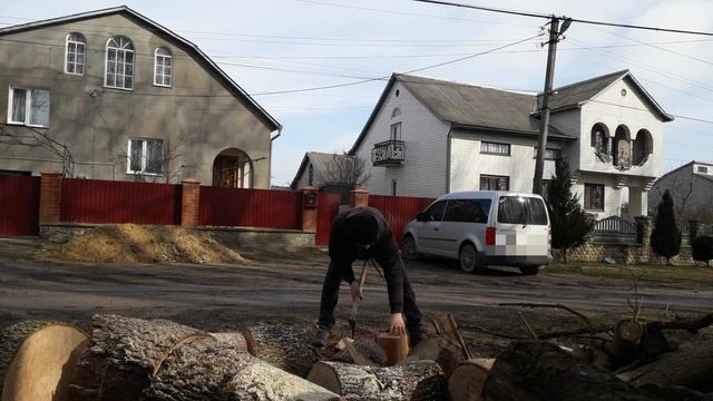 Дрова на зиму.Заготівля дров.harvested wood смотреть онлайн