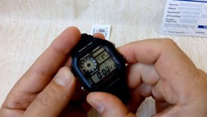 AE-1200WH-1A CASIO . ЧАСЫ ДЛЯ ПОВСЕДНЕВНОЙ ЖИЗНИ