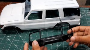 How to make RC Toyota Land Cruiser Crrawler at home | RC land cruiser crrawler