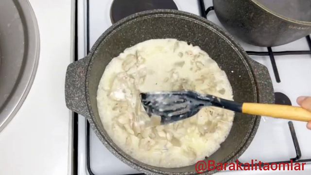 Любимый рецепт пасты в моей семье!🔥 Паста Альфредо. Pasta retsepti.