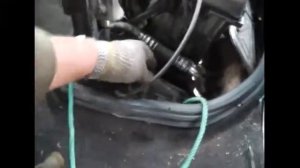 Хитрый способ снятия коробки передач