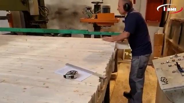 Четырехсторонний продольно-фрезерный станок REX HOMS 1100 БУ в продаже!Демонстрация работы станка Б