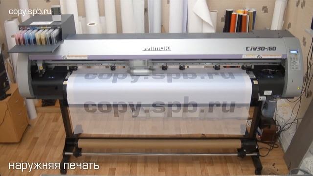 Широкоформатная печать: чертежи, плакаты, баннеры
