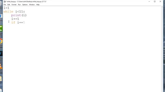 While Loop and Break Statement in Python