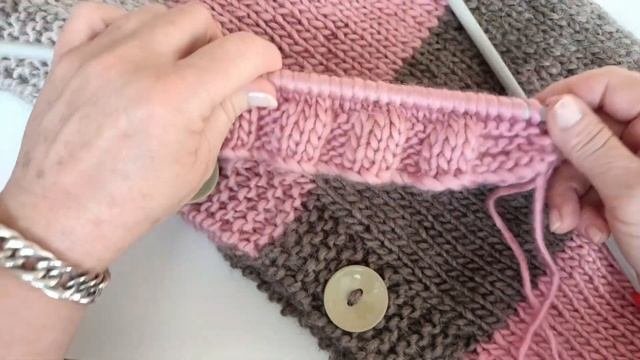 How To Knit Easiest Sweater/Tutorial/Beginner Knit #diy
