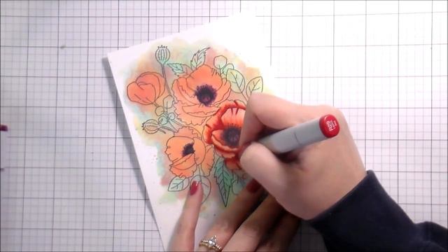 Watercolor Background with Distress Oxides: I Have Skin Cancer смотреть онлайн