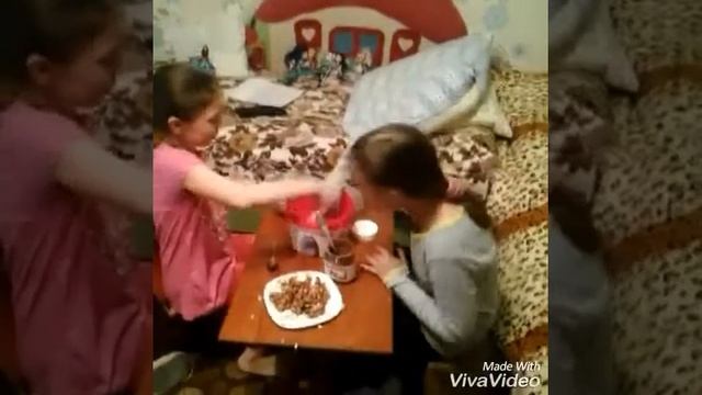 ЧЕЛЕНДЖ, самый сладкий попкорн в мире! смотреть онлайн