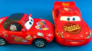 Тачки Молния Маквин и Фанатка Мультик про Машинки для Детей Cars Lightning McQueen