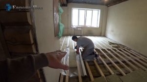 Как Сделать ШУМОИЗОЛЯЦИЮ полов в СТАЛИНКЕ? Правильно за 10 минут! Своими руками!