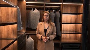 Эргономичная гардеробная с подсветкой Raumplus