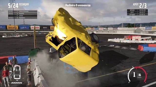 Wreckfest - Правильный Flatout! (ОБЗОР) смотреть онлайн