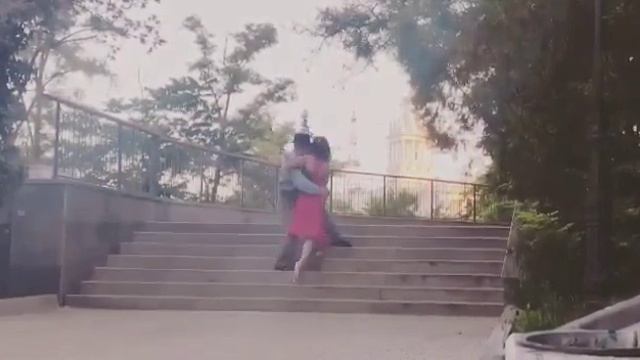 Alexander Dobrinskiy and Olga Bileva. Improvisation tango nuevo. смотреть онлайн